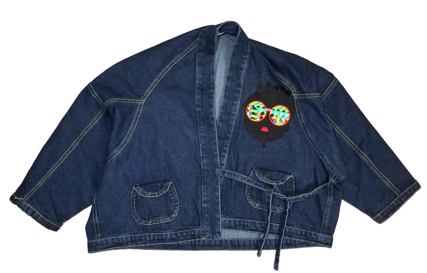 FiFi Kid's Denim Kimono